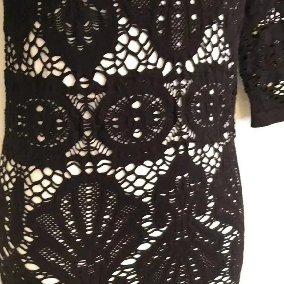 Intimately free people size mod dress black lace small or XS - Picture 4 of 11